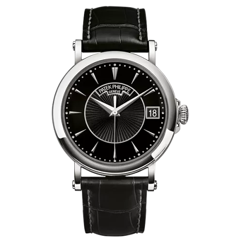 AAA Replica Patek Philippe Calatrava Black Watch 5153G-001 0125