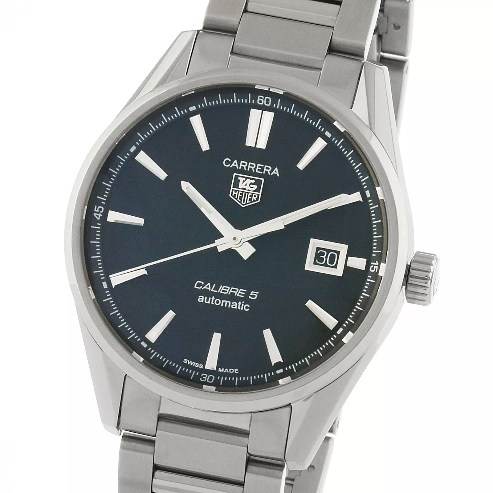 Aaa replica watch TAG Heuer Carrera Calibre 5 39mm Mens Watch WAR211A.BA0782 0119