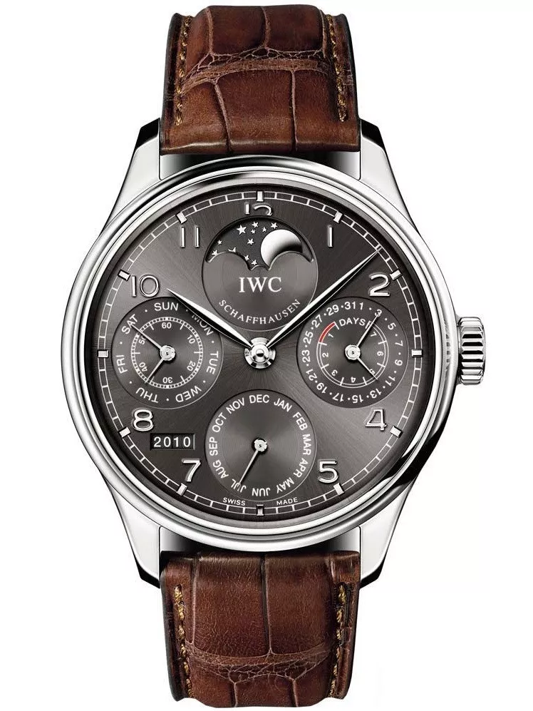 AAA Replica IWC Portugieser Perpetual Calendar Perpetual Moonphase Mens Watch IW502307 0121