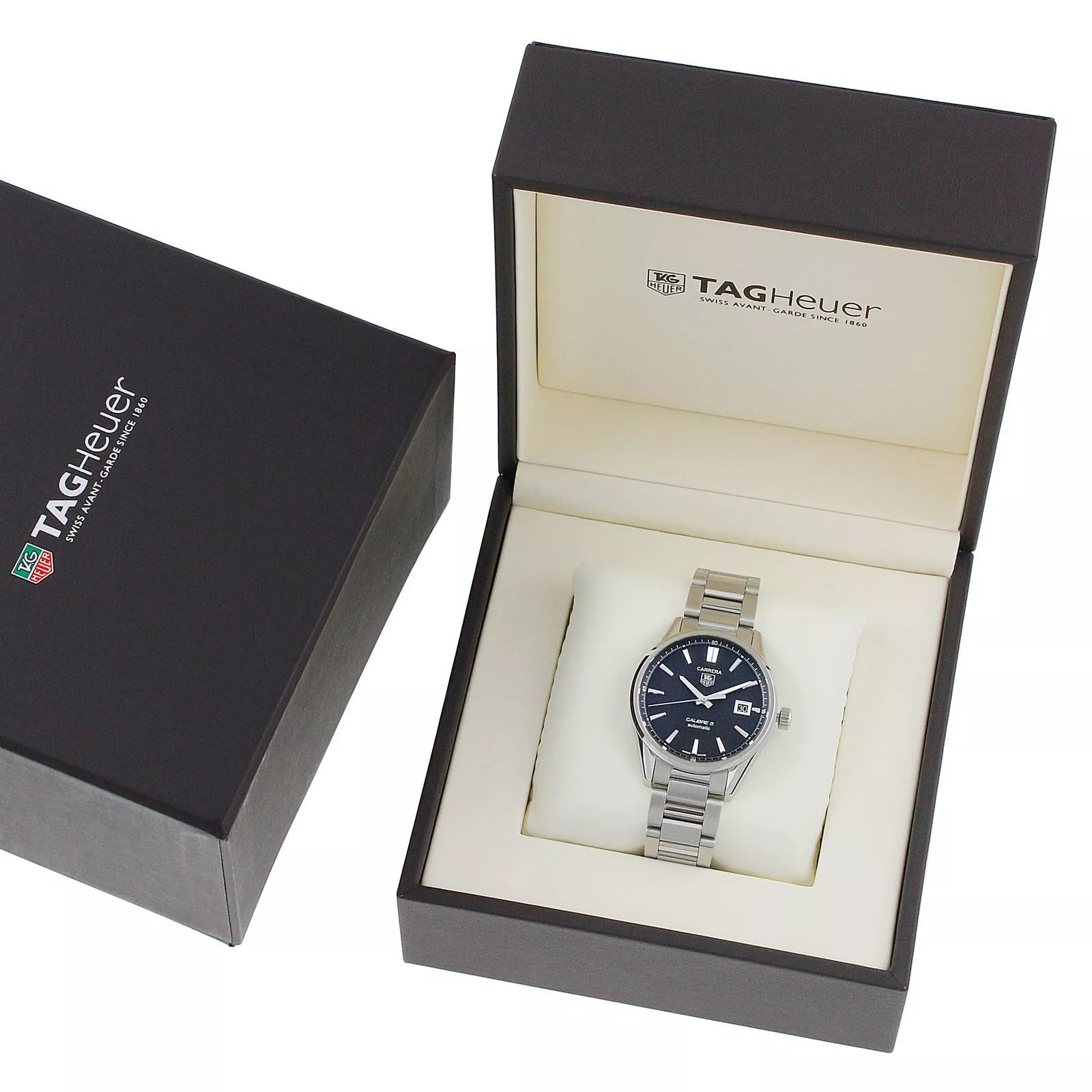 Aaa replica watch TAG Heuer Carrera Calibre 5 39mm Mens Watch WAR211A.BA0782 0119