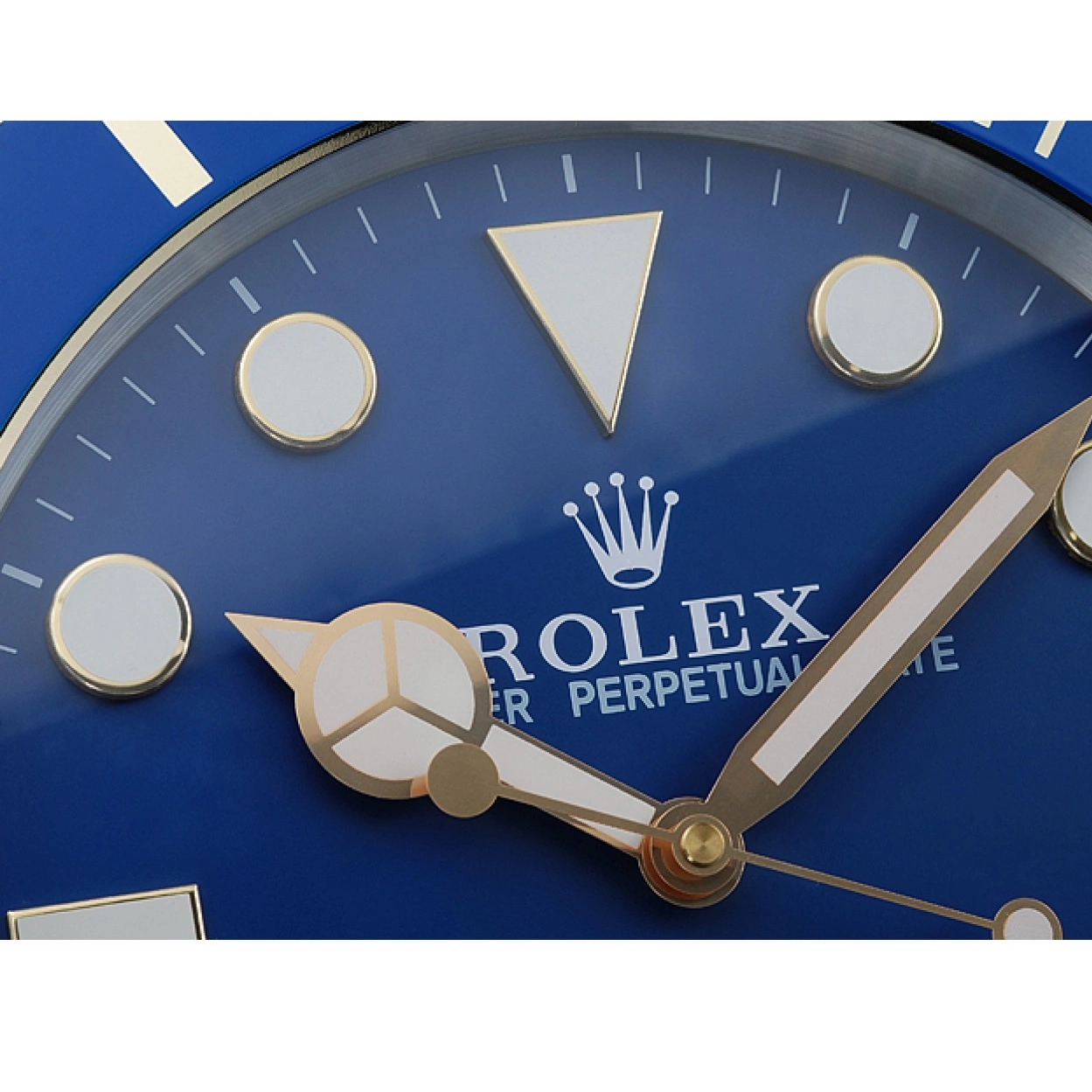 Aaa replica watch 622475 Wall Submariner Blue Rolex Clock 0210