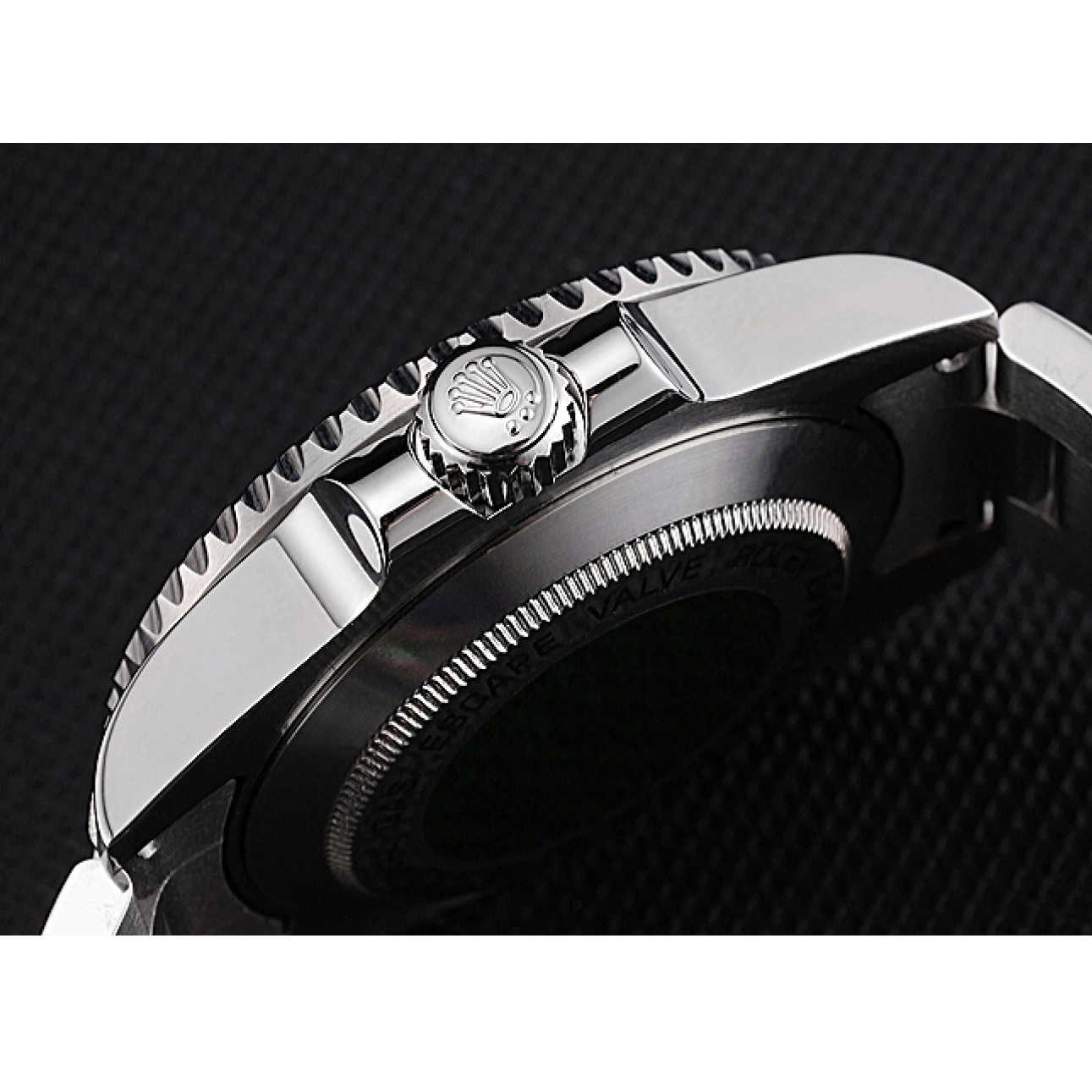 Aaa replica watch Dwellerr Steel Bracelet Case Sky Dial Black Rolex 622837 Stainless And 0220