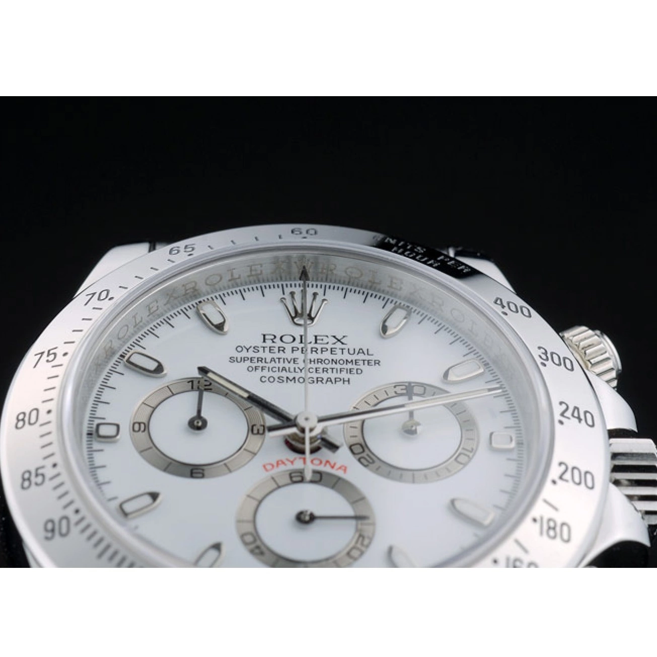 Aaa replica watch Swiss Steel Bracelet 80297 Daytona Stainless Dial Rolex White 0210