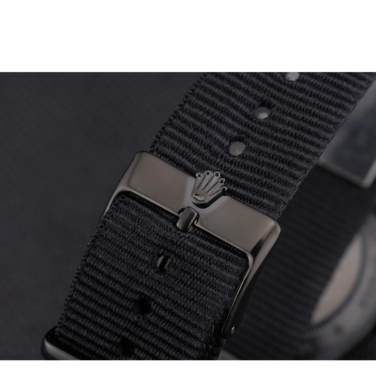 Aaa replica watch Strap Bamford Milgauss Rolex Black Nylon 622001 0222