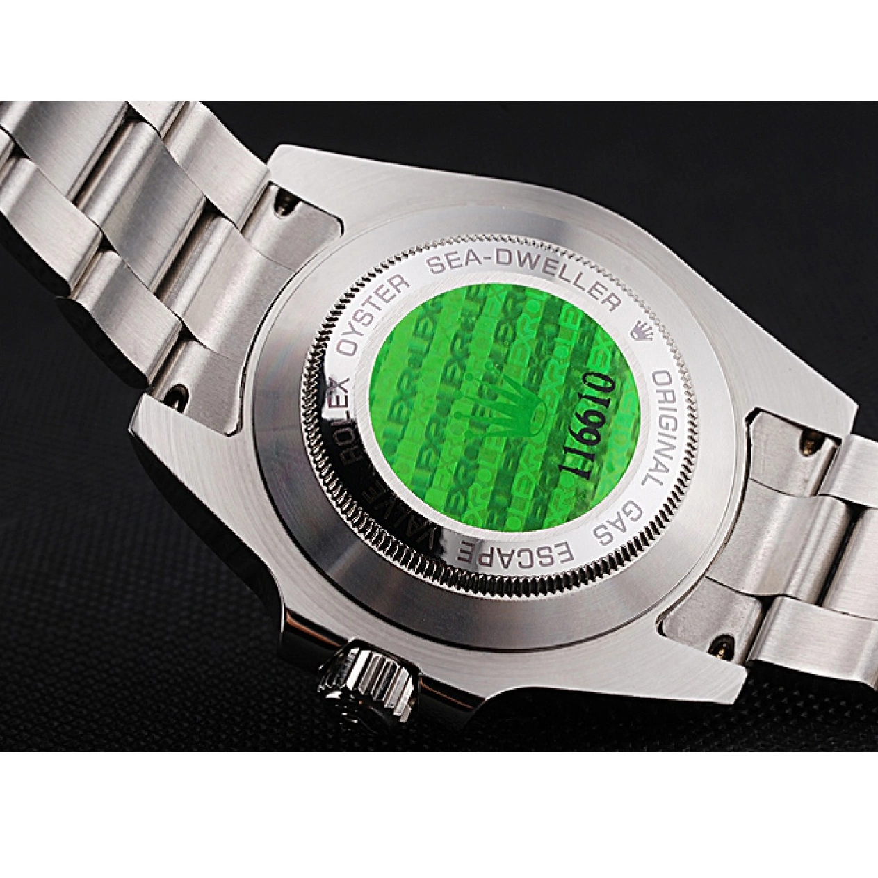 Aaa replica watch Dwellerr Steel Bracelet Case Sky Dial Black Rolex 622837 Stainless And 0220