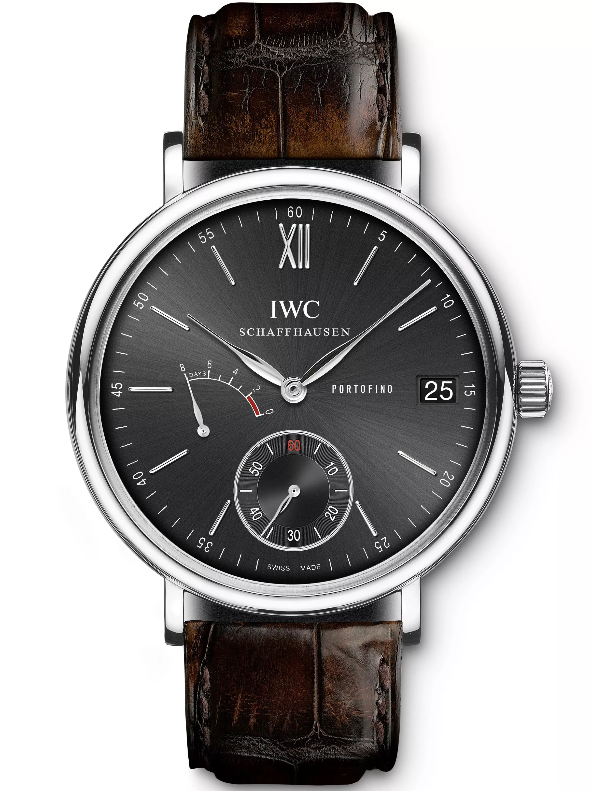 Aaa replica watch AAA Replica IWC Portofino Hand Wound Eight Days Mens Watch IW510102 0202