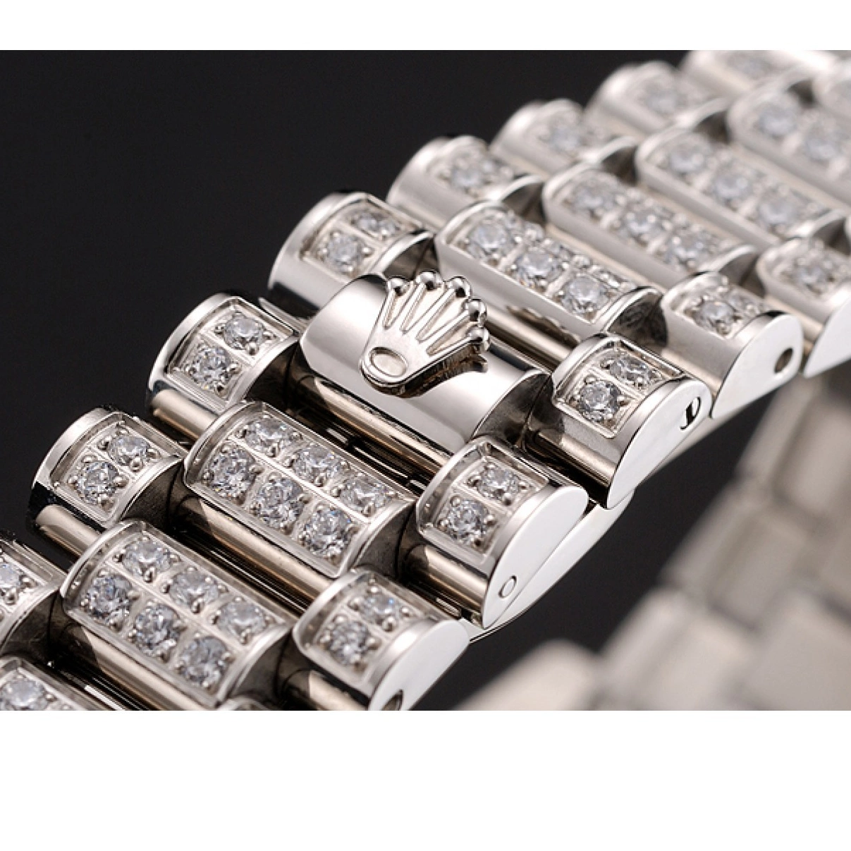 Aaa replica watch Bracelet 1453950 Case Swiss Pave Dial Diamond Day-Date Diamond Diamond Rolex 0212