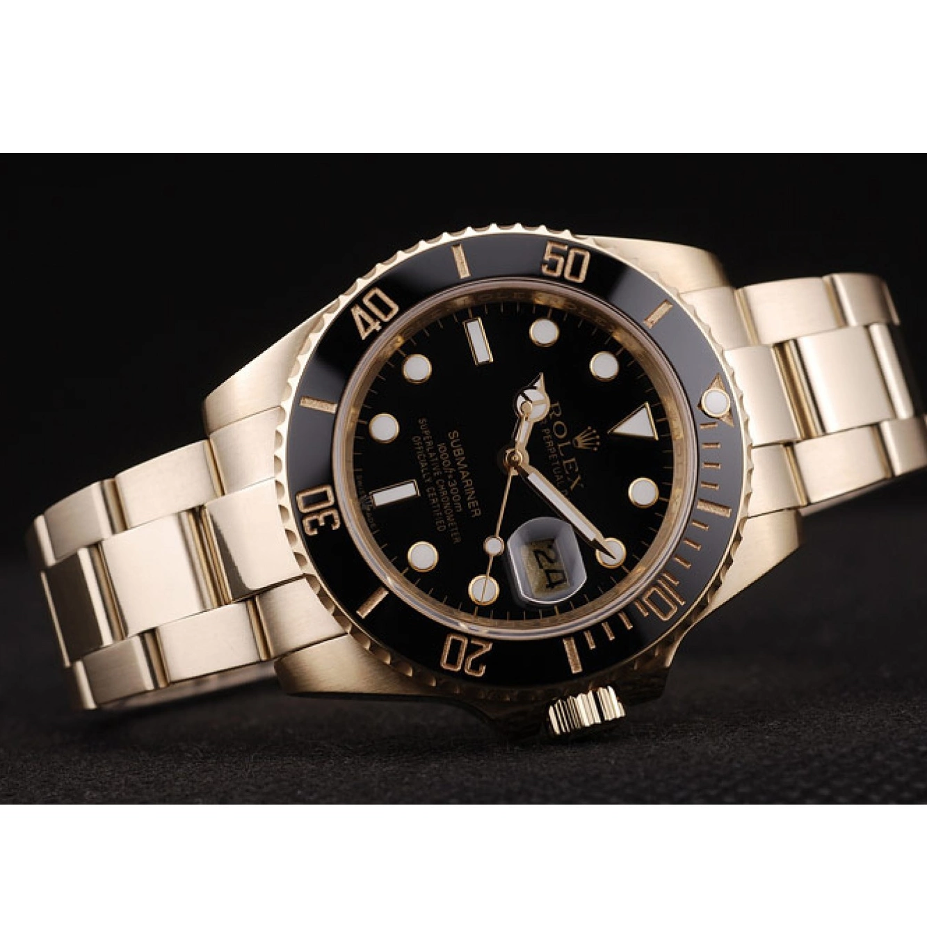 Aaa replica watch Ceramic 98231 Submariner Dial Bezel Rolex Black Black 0223