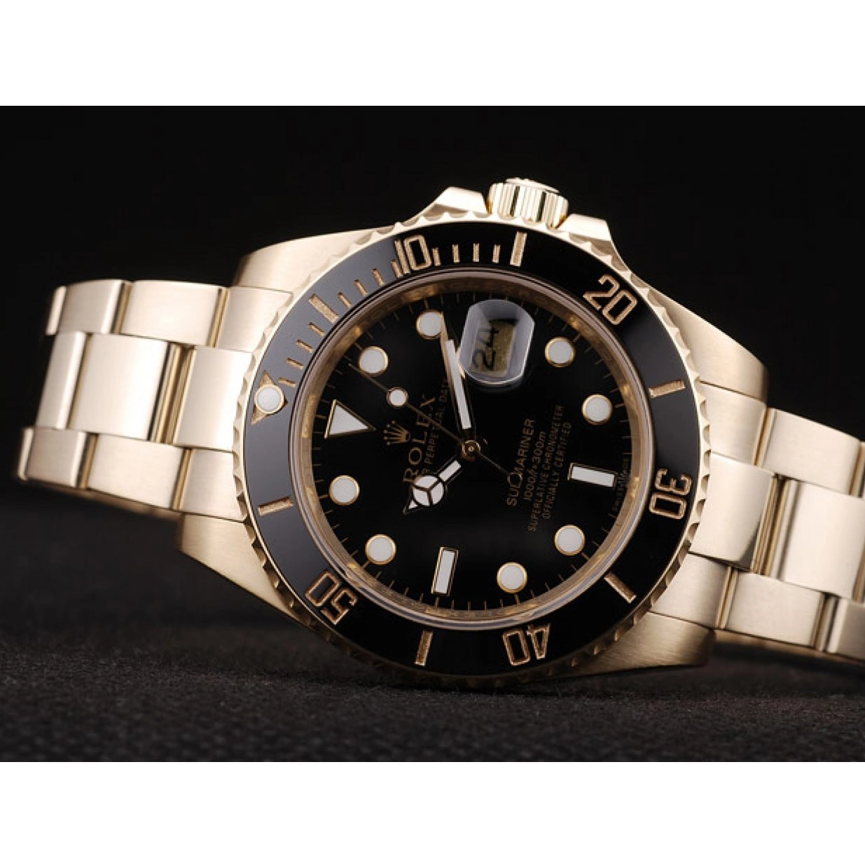 Aaa replica watch Ceramic 98231 Submariner Dial Bezel Rolex Black Black 0223