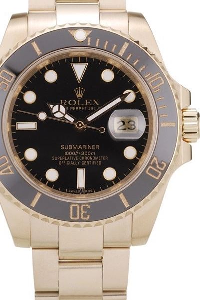 Aaa replica watch Ceramic 98231 Submariner Dial Bezel Rolex Black Black 0223