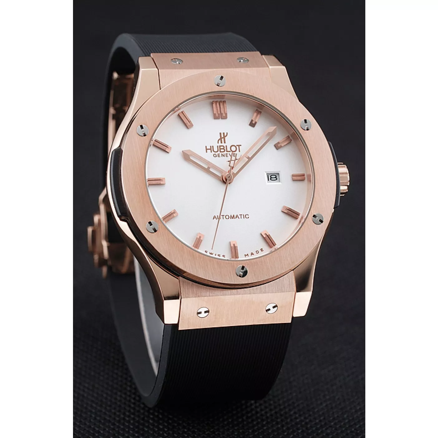 Aaa replica watch Hublot Classic Fusion King Gold - HB135 621606 0205